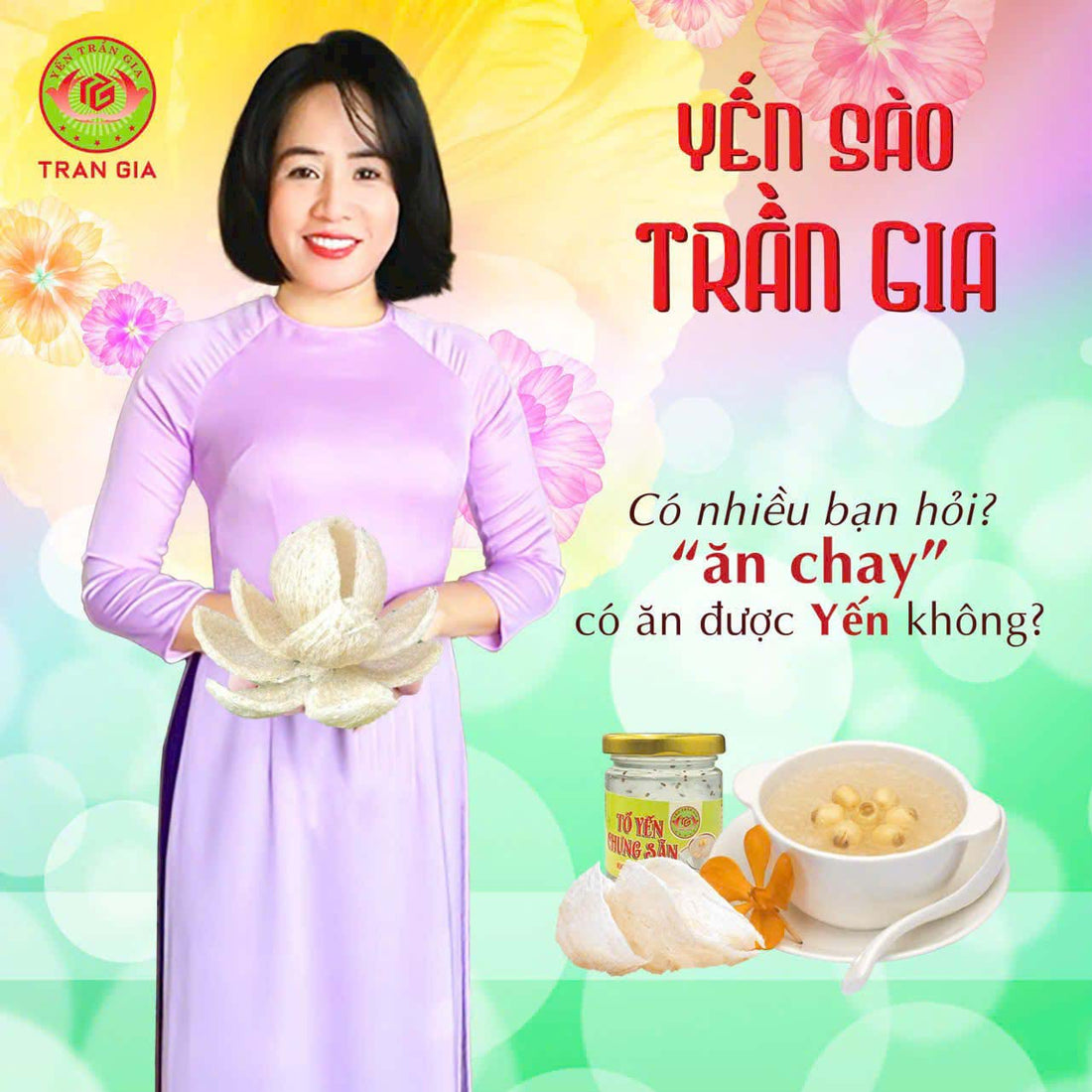 Tháng bảy có nhiều bạn ăn chay hỏi có ăn được yến không? | Yen Tran Gia